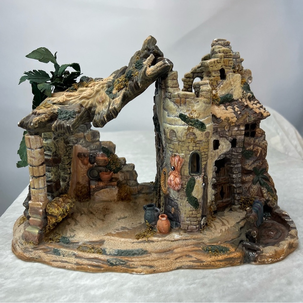 Mercasia holiday Christmas nativity Village building